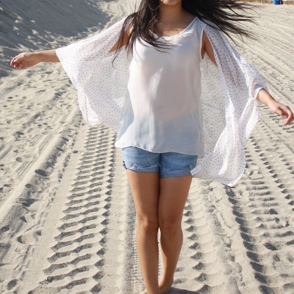 Chiffon Tank Top blouse - Picture 3 of 4